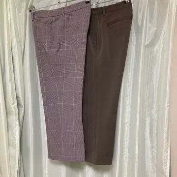 비쓰리 기모 슬랙스 2개 세트