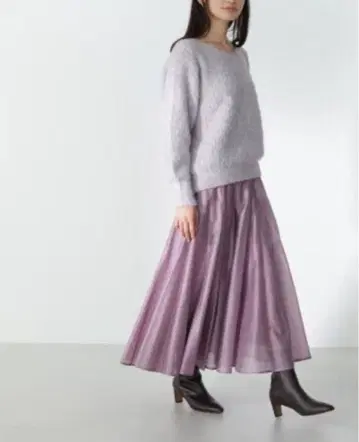 새상품 최종 가격 인하 ] NBB 샤이니 시어 보일 스커트