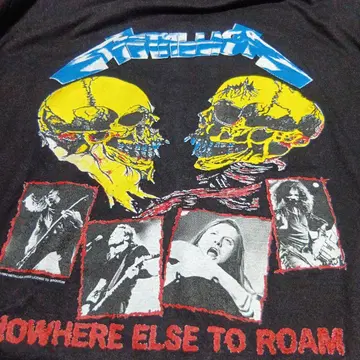 METALLICA 스컬 디자인 T셔츠