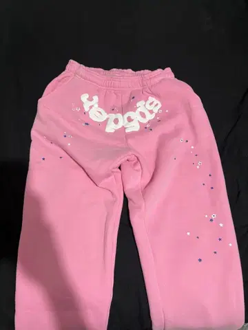 sp5der 핑크 맨투맨 s