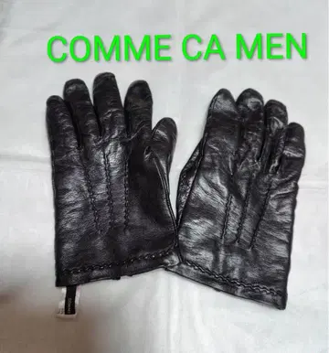 남성용 가죽 그로브 장갑 코무사 멘 양가죽