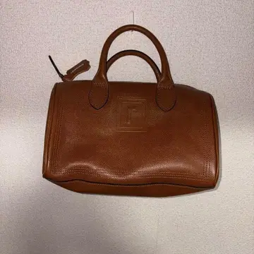 renoma 브라운 가죽 보스턴 백 미니