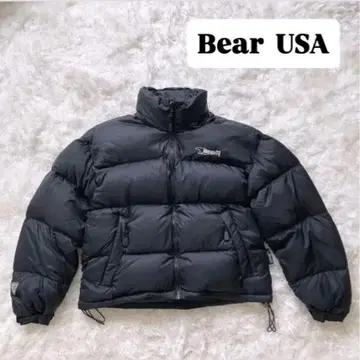 베어 USA 베어 다운 자켓 S 블랙 블랙