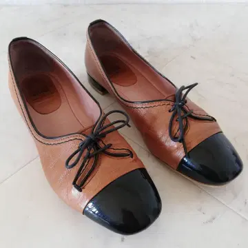 라보키고시 웍스 RABOKIGOSHI 천연 가죽 펌프스 23.5cm