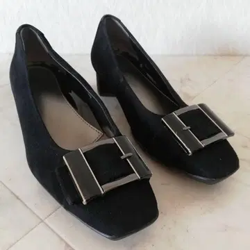 fitfit 핏핏 천연 가죽 스퀘어토 펌프스 22cm