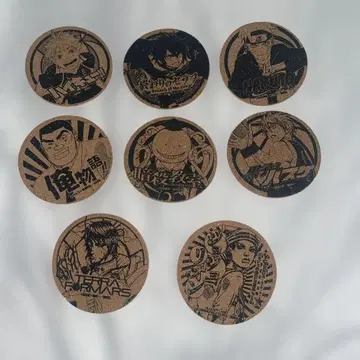 애니메이션 캐릭터 코스터 8장 세트