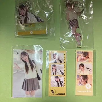 새상품 미개봉 큐티 스트릿 후루사와 리사 아크릴 키링 카드