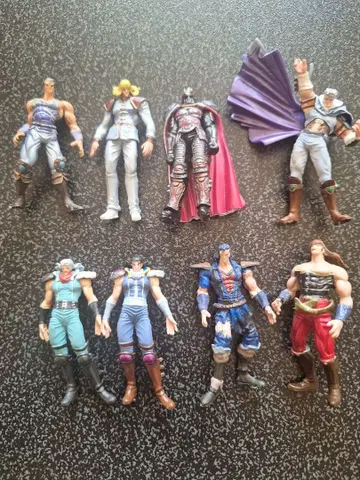 [당시물] 북두의 권 남두성권 8체 세트.