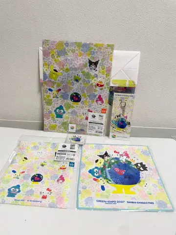 [ 5개 세트 ] 산리오 캐릭터즈 EXPO2027 툰툰 콜라보