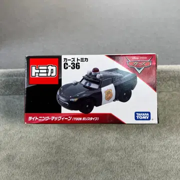 [ 미사용 ] 토미카 C-36 라이트닝 맥퀸 ( toon 폴리스 타입 )