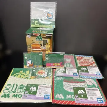 모스버거 제일복권 라스트원상 모스버거 시계 기타 하위상 세트