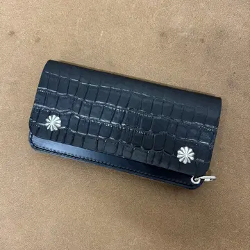 트래커 지갑 3층 호스바트 크로코엑셀 실버950 탈론