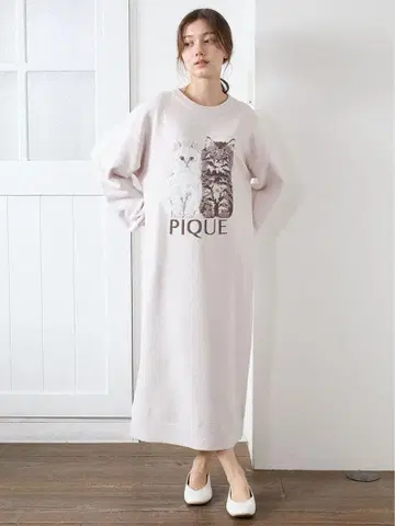 완판템 gelato pique 트윈캣 자카드 원피스