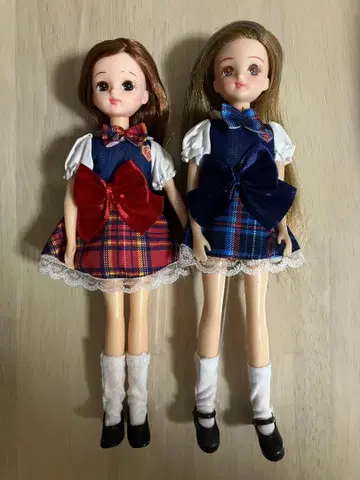 리카짱 츠바사짱 인형 2체 세트