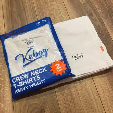 KEBOZ 크루넥 T셔츠 2장 세트
