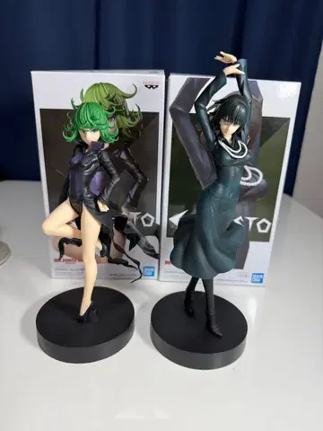 [ 새상품급 ] 원펀맨 타츠마키 후부키 반다이 피규어 세트