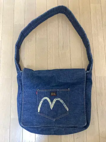 새상품급 에비수 바카봉 백 EVIS 택 하우스 마크 택