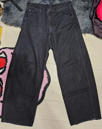 유니클로 배기 커브 진즈