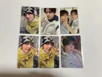 TWS 시뉴 혜택 럭키 드로우 과거 트레이딩 카드 12장 세트