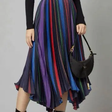 랄프 로렌 플리츠 스커트 XS