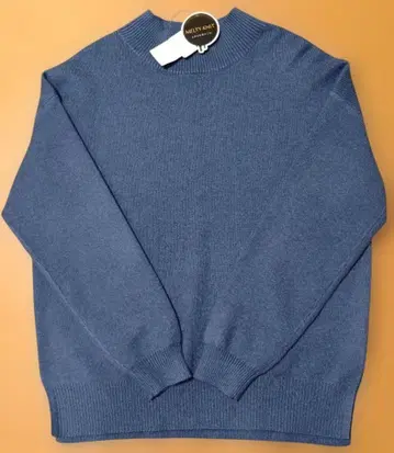 택 포함 새상품 GLOBAL WORK 멜티 니트 블루 M