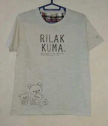[ 미사용 ] 리락쿠마 T셔츠 Rilakkuma T-shirt