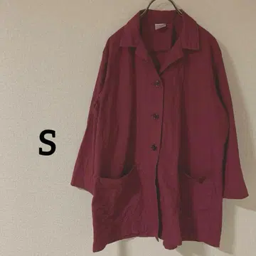 버건디 테일러드 자켓 [ S ]