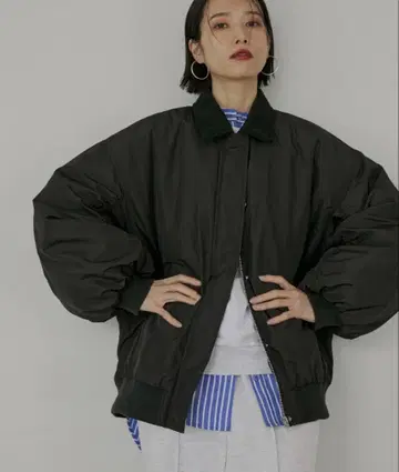 [ 즉시 구매 OK ] feepur 코듀로이 옷깃 볼륨 MA-1