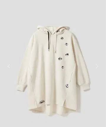 그라니프 롤링 팬더즈 속기모 후드티 원피스