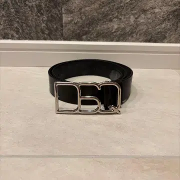 디스퀘어드 가죽 벨트 블랙 사이즈 80