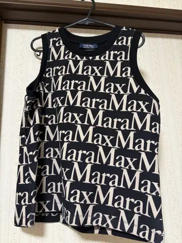 MaraMax 로고 프린트 슬리브리스