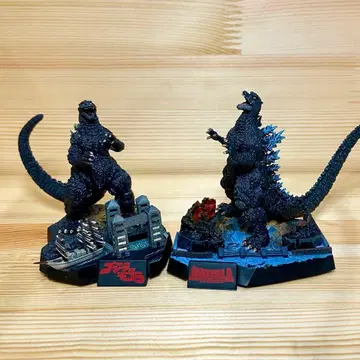 고질라 전집 파이널 워즈 고질라 대 모스라 2체 세트 레어