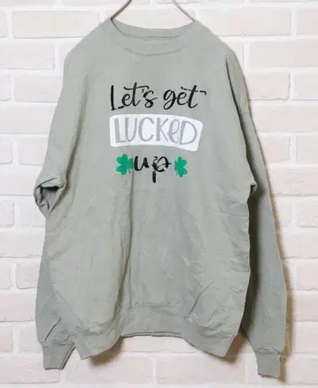 미국 빈티지 라운드넥 맨투맨 M