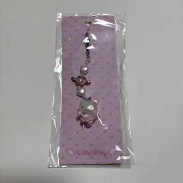 산리오 꿈꾸는 엔젤 헬로키티 스트랩 참 마스코트 천사