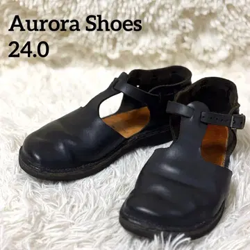 [ 새상품급 ] 오로라 슈즈 웨스트 인디언 블랙 24.0