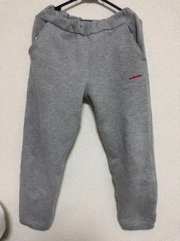 VANS 그레이 스웨트 팬츠 조거 구제 의류