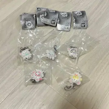 메지루시 액세서리 산리오 캐릭터즈 포근 스노우 5종 세트