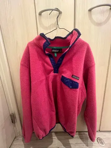 patagonia 플리스 자켓 L 사이즈 핑크
