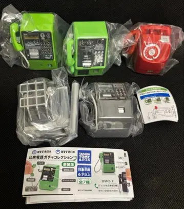 NTT 동일본 NTT 서일본 공중전화 가챠 컬렉션 신장판 5종