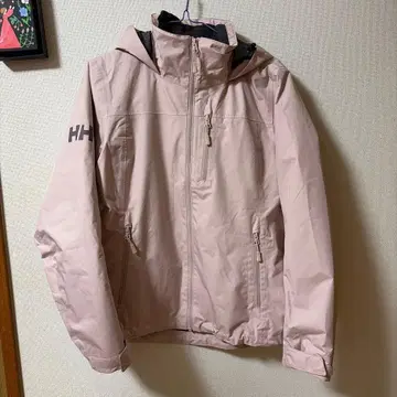 헬리 한센 후드 부착 핑크 마운틴 후드티