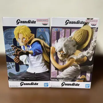 원피스 Grandista 루피 기어5 & 사보 2체 세트