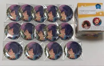 [미사용] 앙스타 센고쿠 시노부 2023 테마 스카우트 캔뱃지
