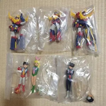 [ 미개봉 새상품 ] 무적초인 잠보트3 피규어 전6종 가샤폰EX