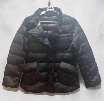 유니클로 +J 질 샌더 콜라보 다운 자켓 블랙 L