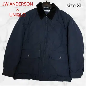 JW ANDERSON x UNIQLO 패디드 퀼팅 블루종 네이비