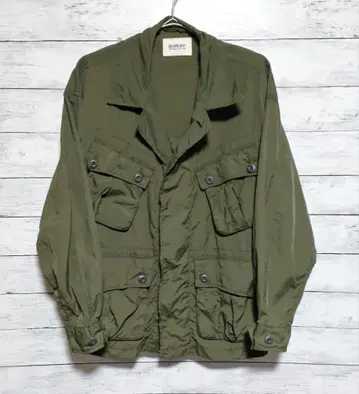 BEAMS boy 정글 퍼티그 셔츠 나일론 자켓