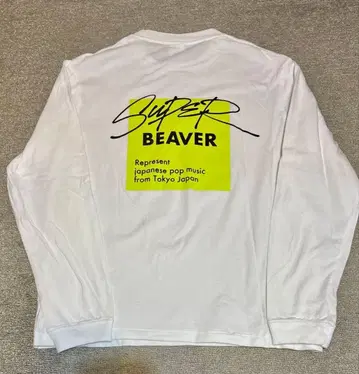 SUPER BEAVER 롱 T 사이즈 M