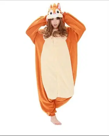 디즈니 칩앤데일 데일 인형옷 파자마 성인용