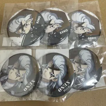 Dr.STONE 레이니 데이 [제노] 캔뱃지 6개 세트