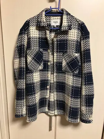 WAX London 체크 니트 셔츠